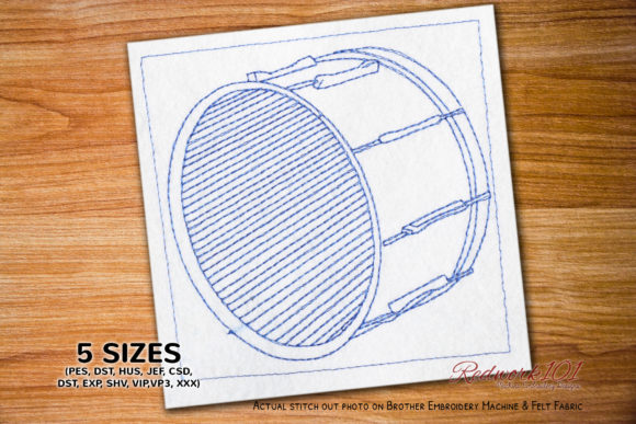 Bass Drum Redwork: A Designer's Review