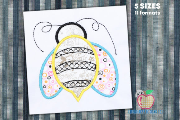 Bumble Bee Applique Pattern: A Designer's Review for Small Business Merch