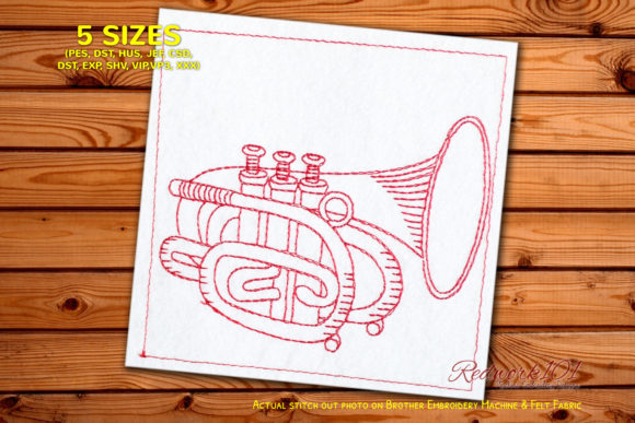 Carol Brass Pocket Design: Music-Themed Embroidery Review