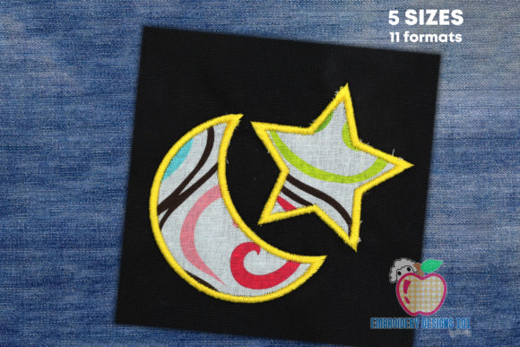 Moon with Star Applique Pattern: A Designer's Review