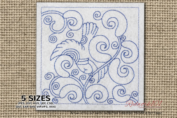 Stylized Branch with Birds: A Design Review